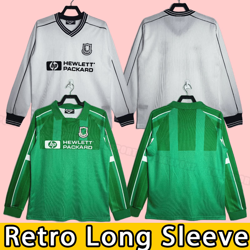 Klinsmann Retro soccer jerseys Tottenham kit vintage GASCOIGNE ANDERTON SHERINGHAM Ginola Ferdinand Classic 1997 1998 19997 97 98 99