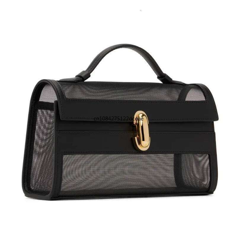 SAVETTE Brand Genuine Leather Symmetry Pochette New Handbags Women's Simple Handbag Small Square Bag Baguette Row Tote Bags