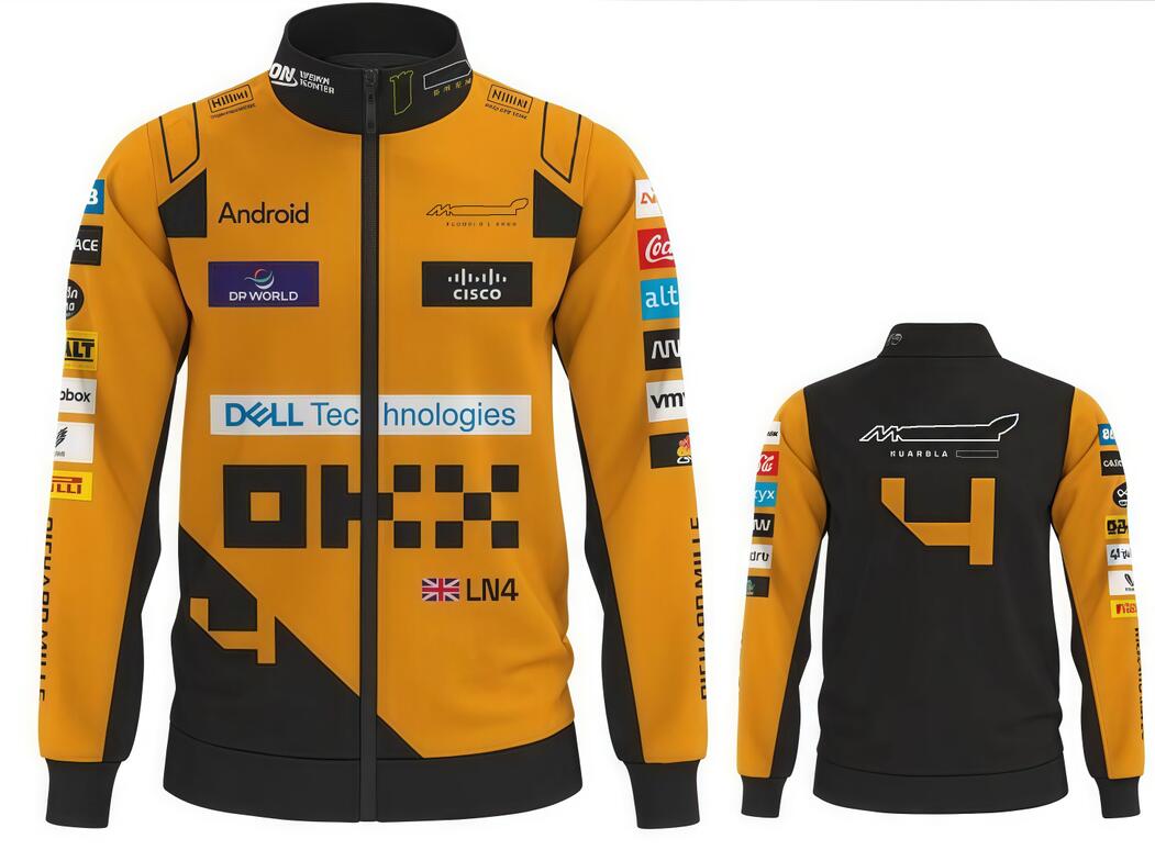 F1LOGO Team Jacket F12025 Customised to Match the Fashionable Racing Suit