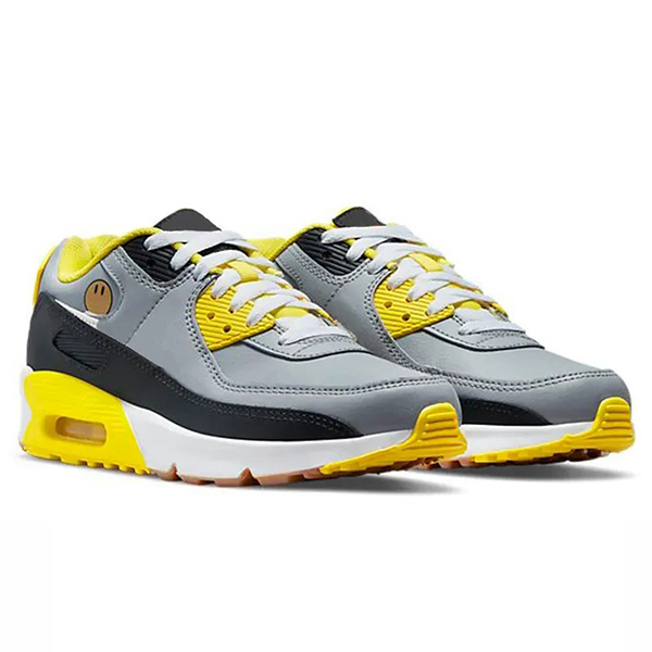 2025 Designer Men 90 Running Sports Shoes Triple White Black Red 90s Wolf Grey Polka Dot Total Orange Laser Blue Runner Hyper Grape Royal Women Trainer Sneakers Se