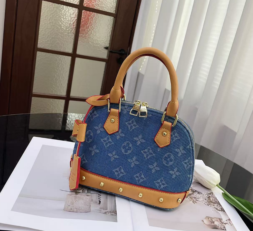 10A Designer denim bag tote bag women SUNSET underarm handbag backpack pochette top quality on the go Shoulder bags crossbody bags neonoe Hobo Clutch wallet purses