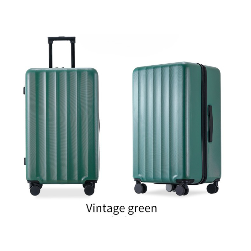 Sleek Black "Dark Night" Hard Shell Luggage with 360° Spinner Wheels