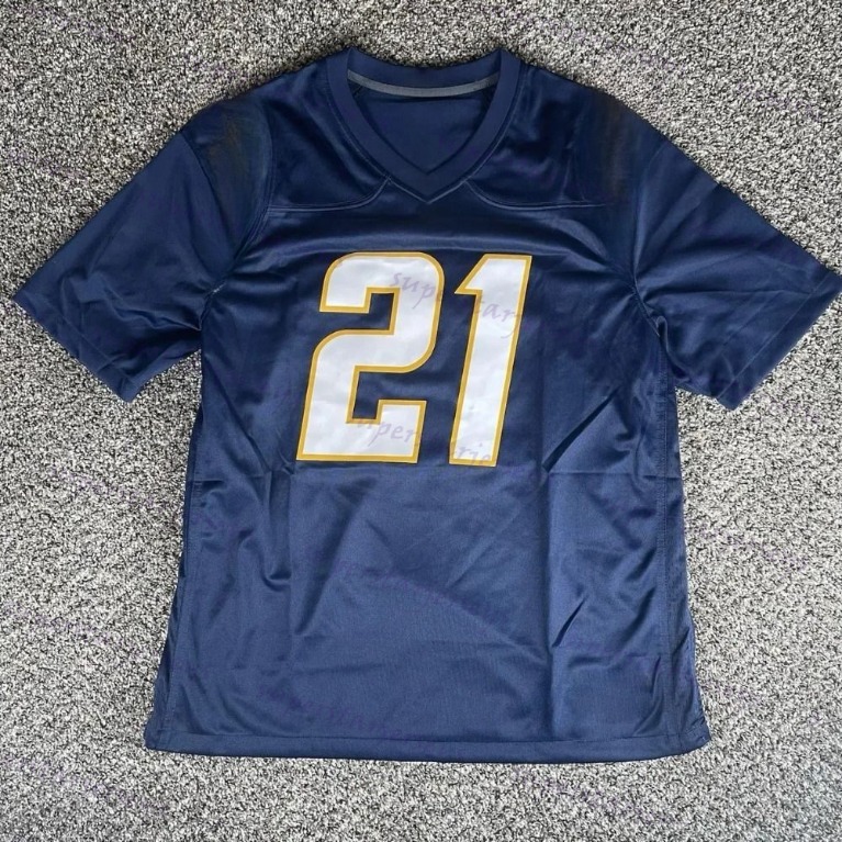 Custom Football Jersey Hampton McConkey Herbert Bosa97 James Jr. Stick Harris Tomlinson Heinicke8 Jefferson Williams Alt Any Name number333