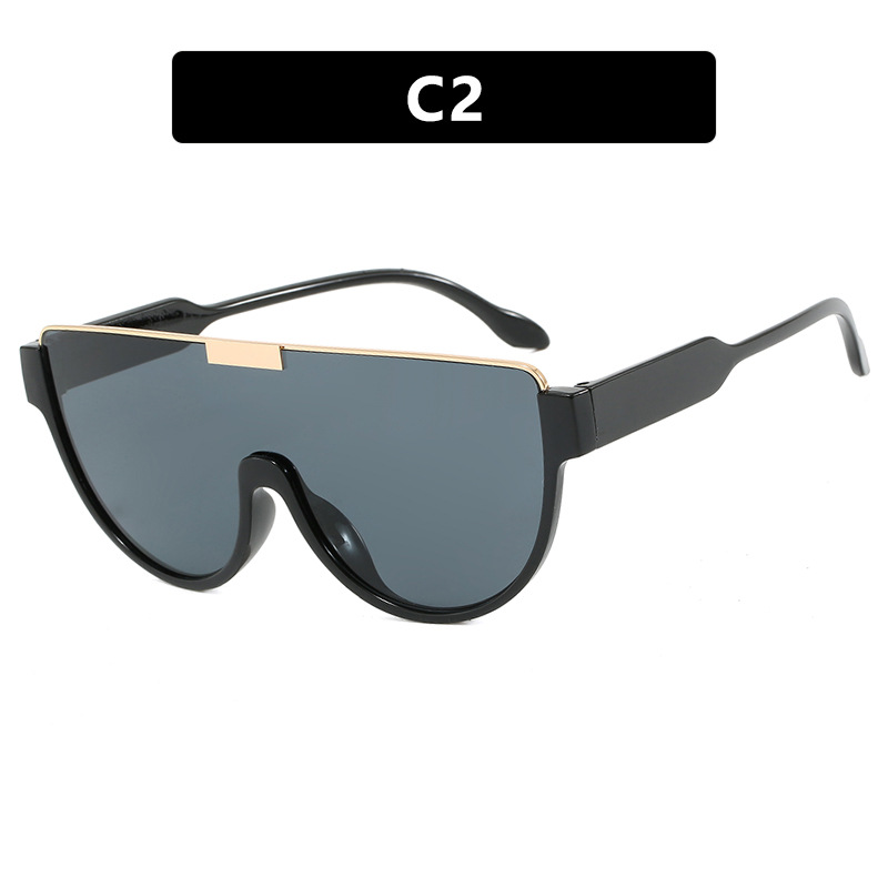 Over sized Shield Sunglasses for Women Fashionable Full Coverage Shades for Street Style
