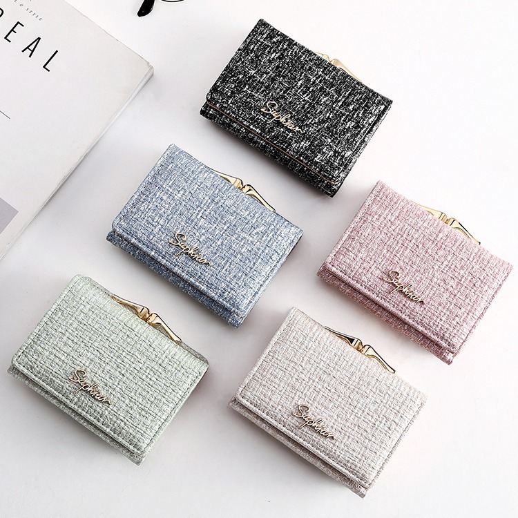 2025 Autumn mini New Light Luxury Style, Atmospheric and niche Design, Simple and Elegant Women's Wallet, Student Coin Wallet, Designer Zero Wall