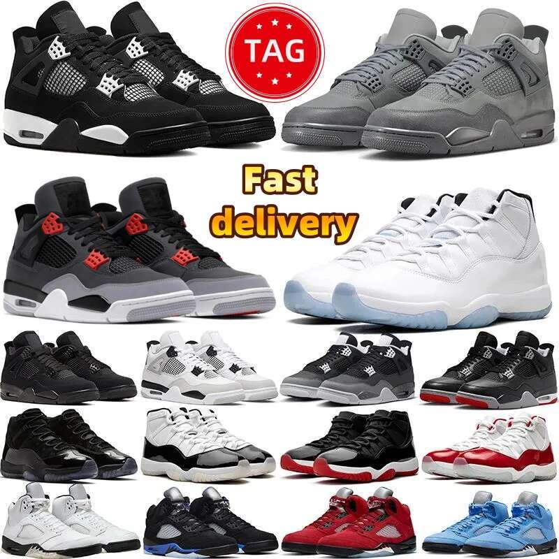 designer chaussure 4 5 Basketball Shoes For Men Women 5s 11s Sneakers White thunder Bred Cool Grey Metallic Reimagined Wheat Mens outdoor Sports Trainers shoes 11