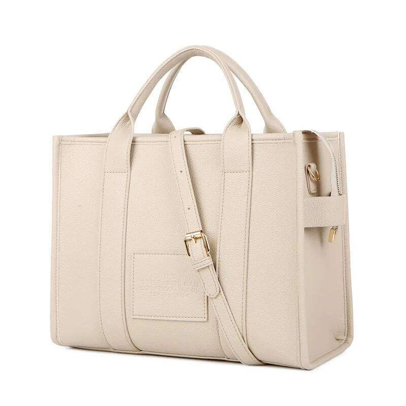 Hot Selling New Solid Color PU Leather Women Tote Casual And Large Capacity High Quality Handbag For Women Daily Commuter Shoulder Bag Designer Bags
