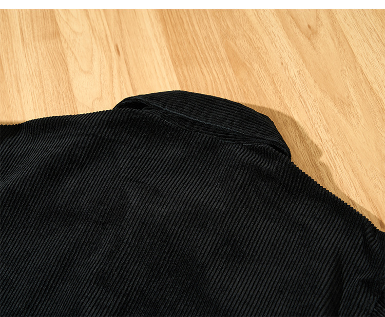 Autumn and winter men's corduroy shirt jacket new thick cotton handsome trend loose all-match shirt jacket