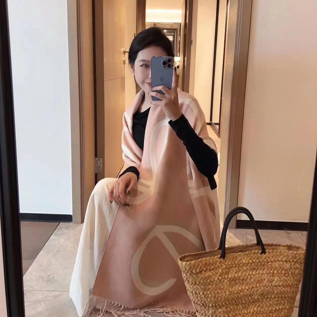 designer scarf new womens neck fashion premium soft warm cashmere large shawl