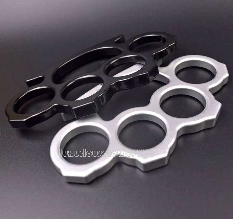 Factory direct ale 73G Thick Steel Bra Knuckle Duter with Rope Self Defene Peronal Security Women and Men Self-defene Pendant Top craftmanhip 2 9f