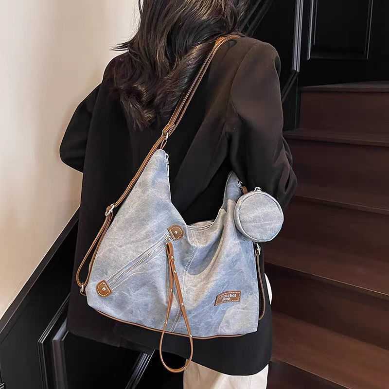 Large-capacity bag for women, 2025 new model, niche single-shoulder tote bag, multi-functional backpack Z250219