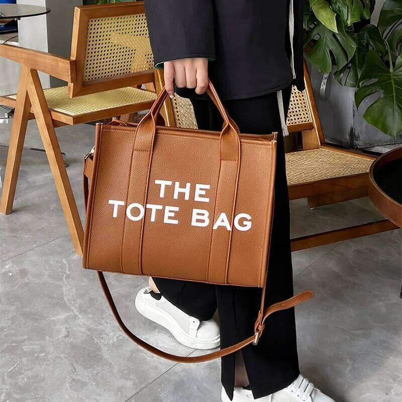 Hot Selling New Solid Color PU Leather Women Tote Casual And Large Capacity High Quality Handbag For Women Daily Commuter Shoulder Bag Designer Bags