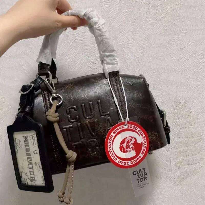 JIAERDI Vintage Style Card Slot Boston Handbag Women Trendy Multifunctional Shoulder Bag Ladies Leather Spacious Bags Y2k