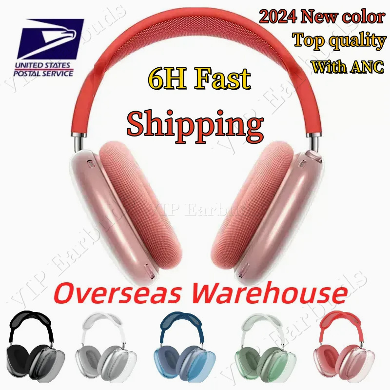 USA Stock for airpodsmax Headphones airpodspro max 2nd 3rd 4 Wireless Headphones Earphone Top Quality Headphones with noise cancellation cases cover drop shipping