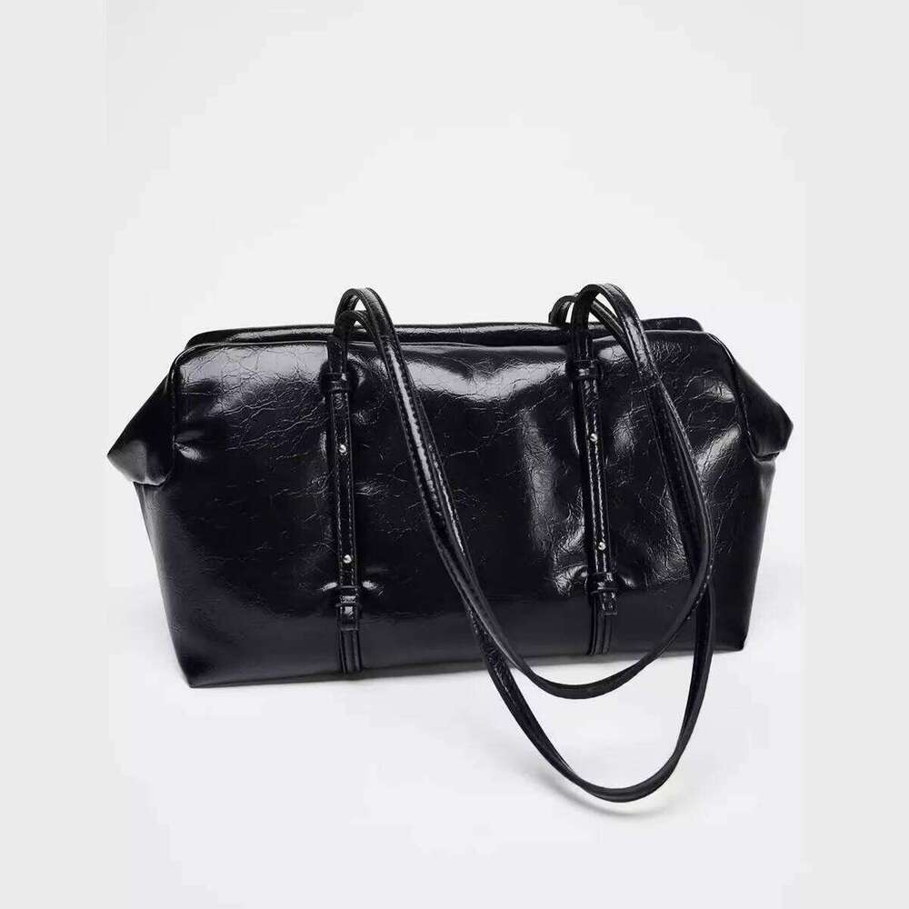 Large Capacity Shoulder High Quality Tote Bags For Women PU Leather Handbag Designer Boston Bag Shopper Purses Clutch