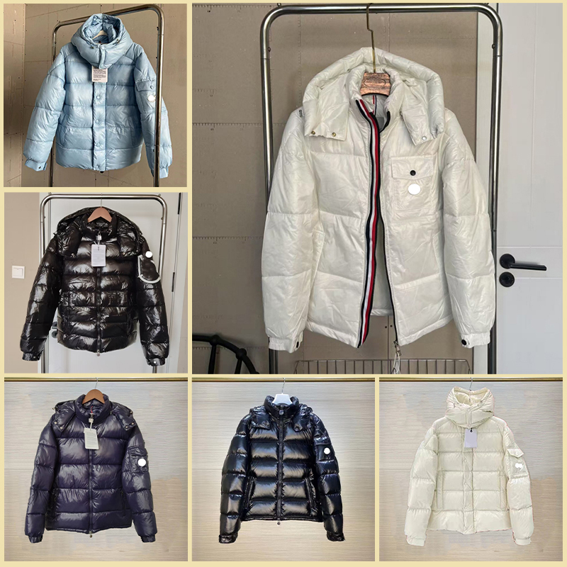 Monclcer Jacket Hooded Designer Men Puffer Jacket Down Parkas Waterproof Tech Veste Winter Jacket Men For Male Womens Letter Black Outwears Warm winterjacke
