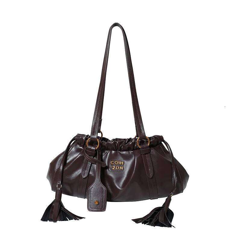 Women's PU Leather Underarm Shoulder Designer Crossbody Fashion Brand Ladies Casual Tote Messenger Bag Handbag