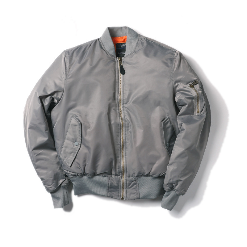 American military uniform - Classic MA1 winter season thick coat, pilot jacket, air force men's trendy baseball outfit