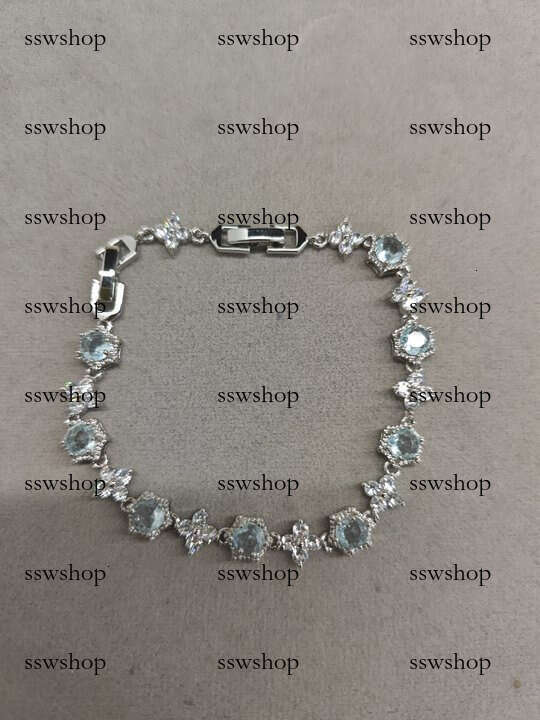 Korean Style Zircon Flower Light High-end Bracelet Versatile Exquisite Fashionable Elegant Jewelry Design Sense Niche