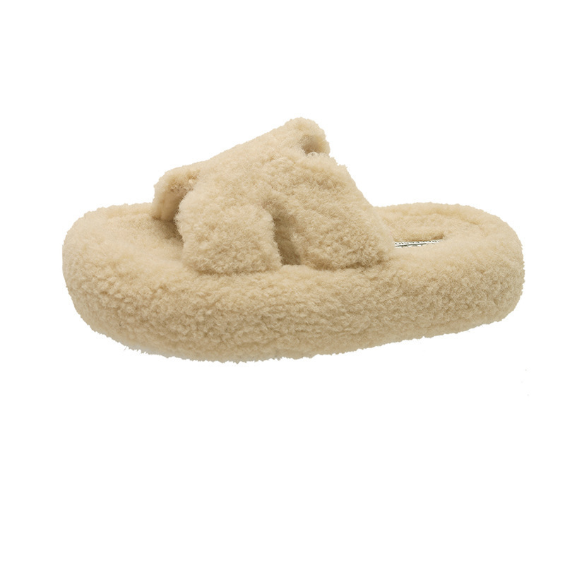 hot Free delivery designer ladies' shoes Fashionable cotton slippers with personalized fleece cotton slippers