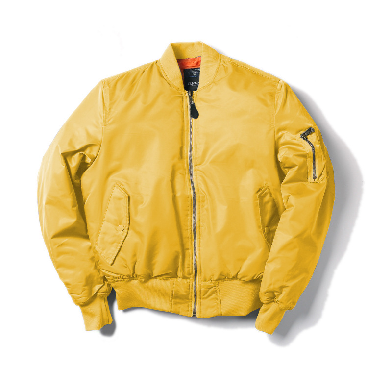 American military uniform - Classic MA1 winter season thick coat, pilot jacket, air force men's trendy baseball outfit