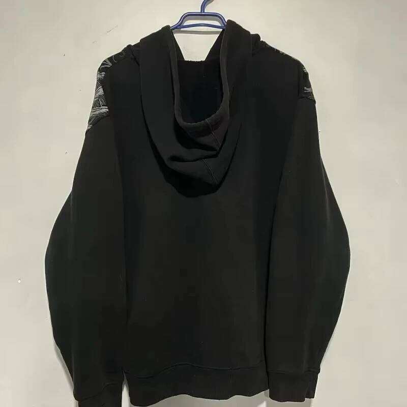 American Y2k New Fashion Trend Fleece Padded Zipper Women Street Hip Hop Joker Loose Sweatshirt Couple Casual Punk Hoodie