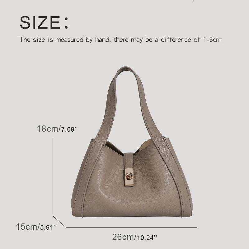 Best Seller Designer Bag Classic Small Tote Bags For Women Handbags Purses 2025 New In PU Lychee Pattern Lock With Inner Pocket Shoulder