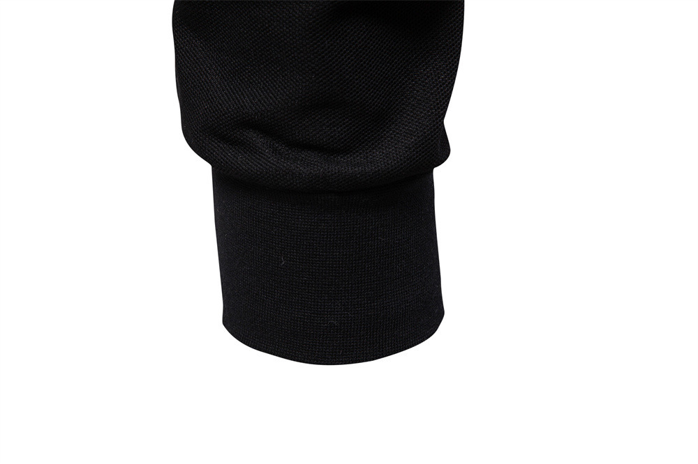 Men's Long Sleeve Polo Shirt Fashion Top 2025 Collared Shirt Casual Versatile Solid Color Polo Long Sleeve Autumn Men's European size: S-2XL