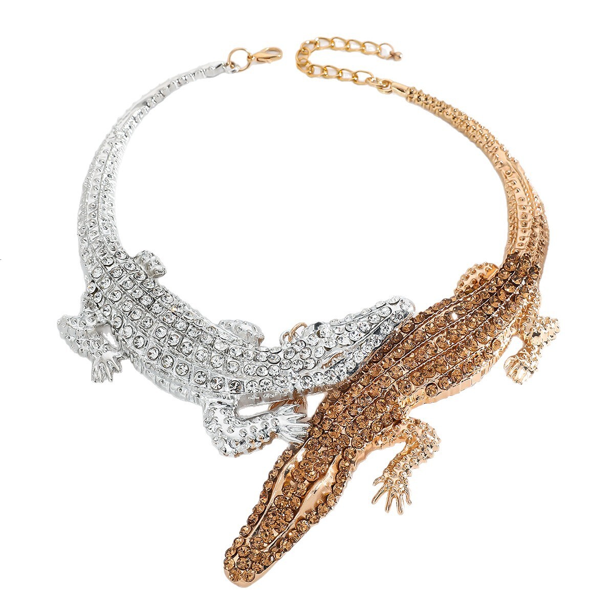 Luxury Brand Designer Jewelry New European And American Exaggerated Personality High-End Design Sense Choker Necklace Women's Jewelry Accessories