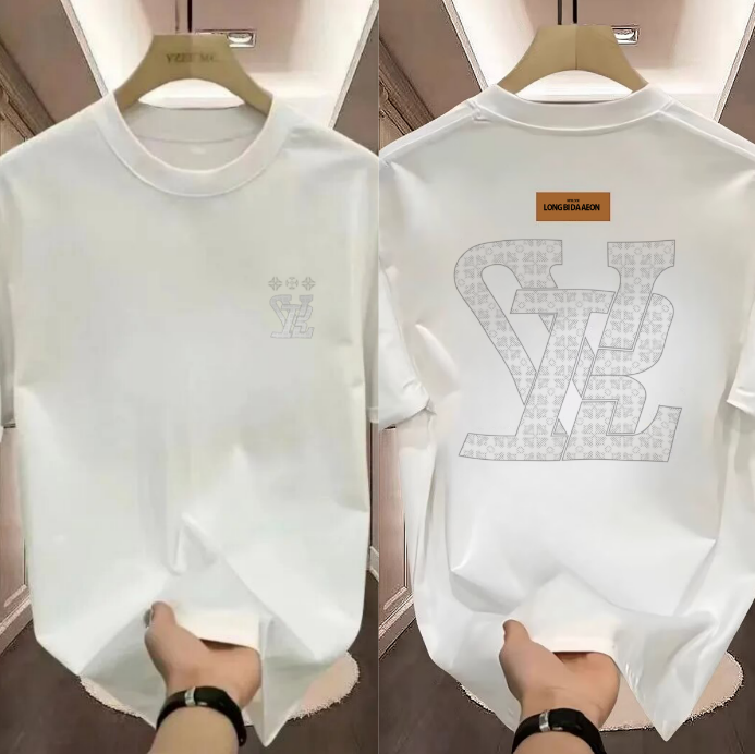 Men's T Shirts Summer Painted Graphic Shirt Unisex Men Women Short Sleeve Fashion Top Casual Vintage Luxury Brand Retro Tee