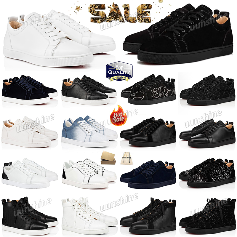 2025 Designer Dress Shoes With Box Top Quality Black White Men Women Office Career Wedding shoes size 35 47