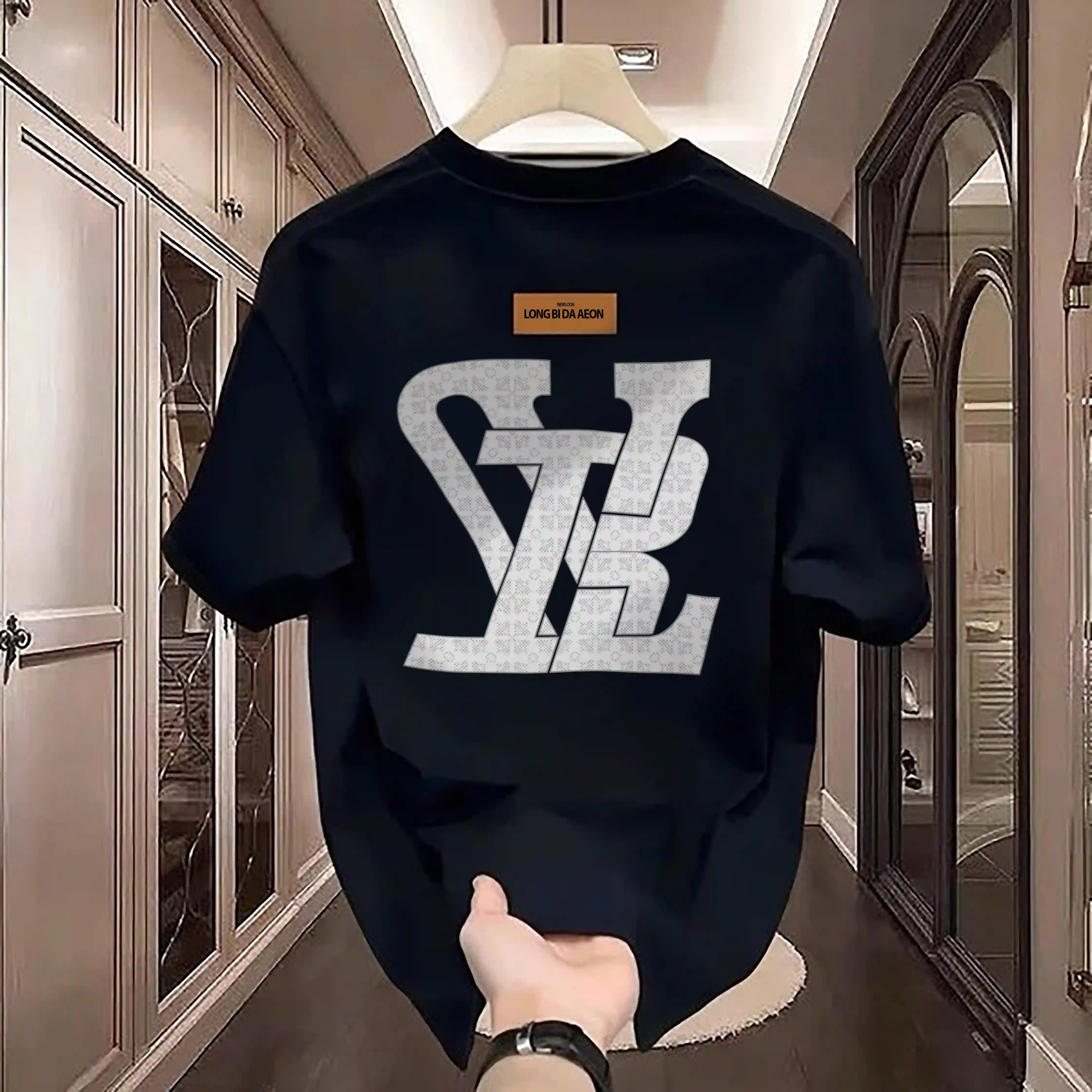Men's T Shirts Luxury Brand Summer Painted Graphic Shirt Unisex Men Women Short Sleeve High Quality Fashion Top Casual Vintage Retro Tees Designe
