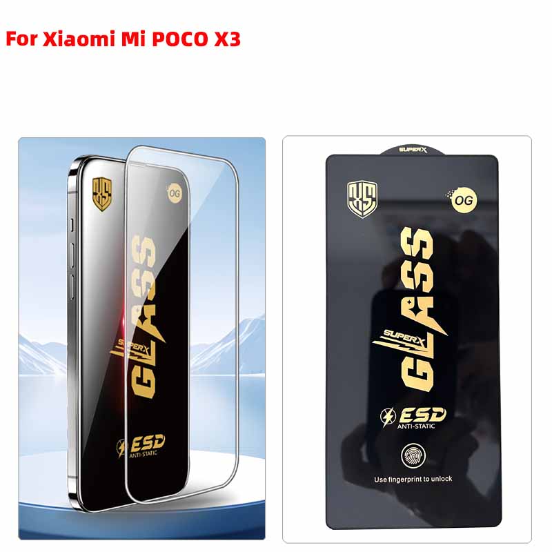 Tempered Glass HD For Xiaomi POCO M6 PRO 4G/5G/M7 5G/M7 Plus/M7 PRO 5G/X2/X3 10pcs/lot