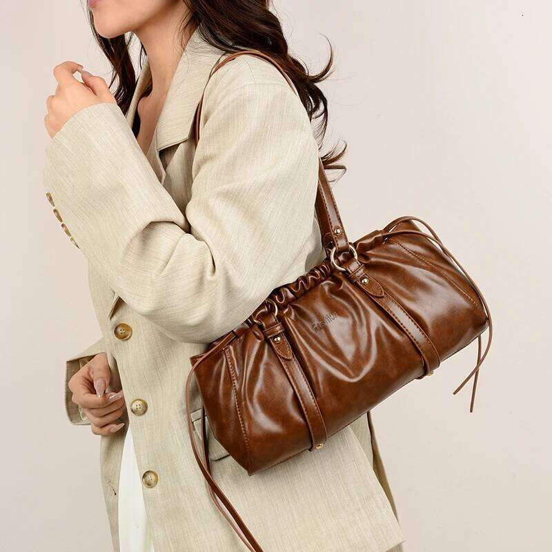 Large Capacity PU Leather Handbags High Quality Ladies Shoulder Messenger Bags For Women Casual Female Tote Shopping Bag