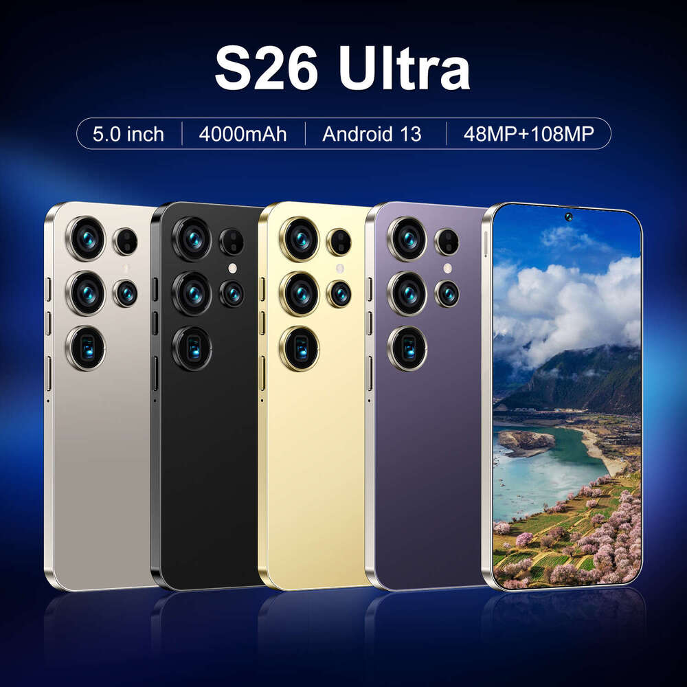 Hot-Selling S26 Ultra Android Smart Large Screen 16+1T Mobile Phone