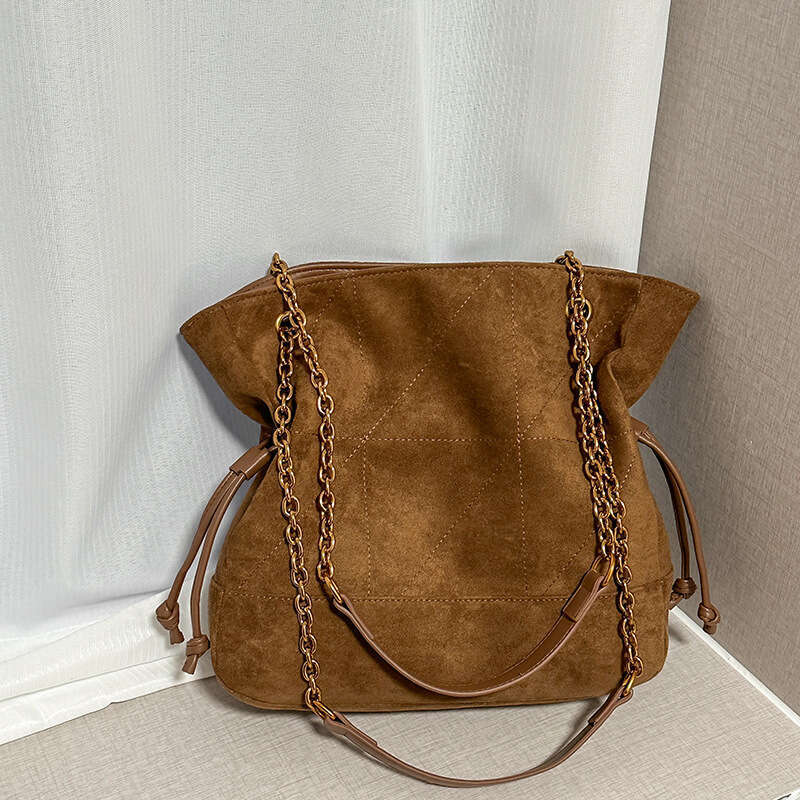 Designer Bag Luxury Bag Light Quilted Chain Underarm For Shoulder Bag Women 2025 Early Autumn Large Capacity Versatile Drawstring Single Shoulder Luck