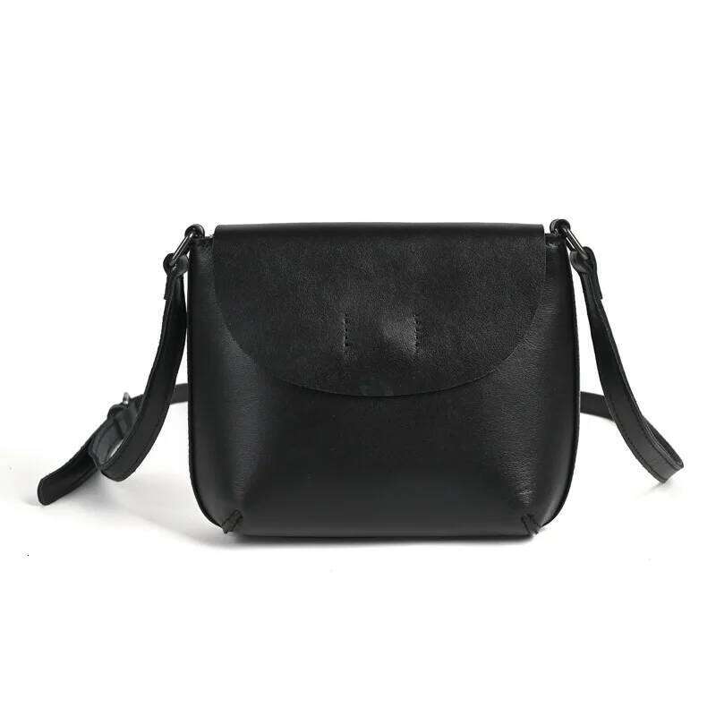 Causal Women Men Shoulder Bag Genuine Leather Crossbody Mini Sling For Woman Ladies Outdoor Phone Bags Soft Cowskin