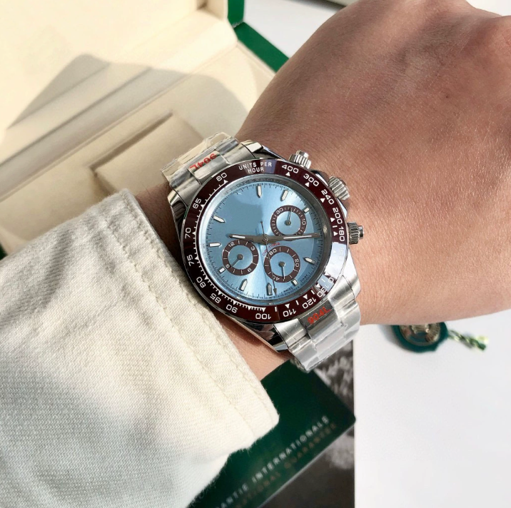 watch mechanical automatic skeleton designer luxury mens watch wacthes men sapphire luminescent montre luxe Orologio di Lusso 40mm