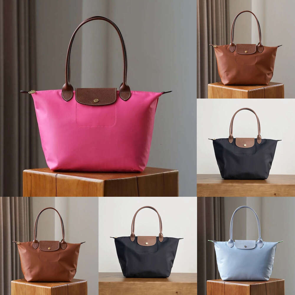 2025 AAA Designer Nylon Shoulder Bags Computer Women Lady Shopping Handbags Beach Navy Blue Black Brown Large Sizes Longize Champity Tote Bag ABC
