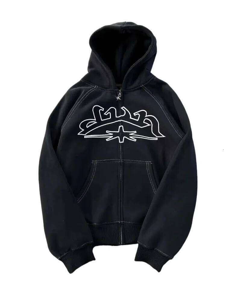 Y2k Divin Popular Series Hoodies Fashion Embroidery Hoodie Haruku Hip Hop Street Coat Loose Men Women Casual Hooded Sweatshirt