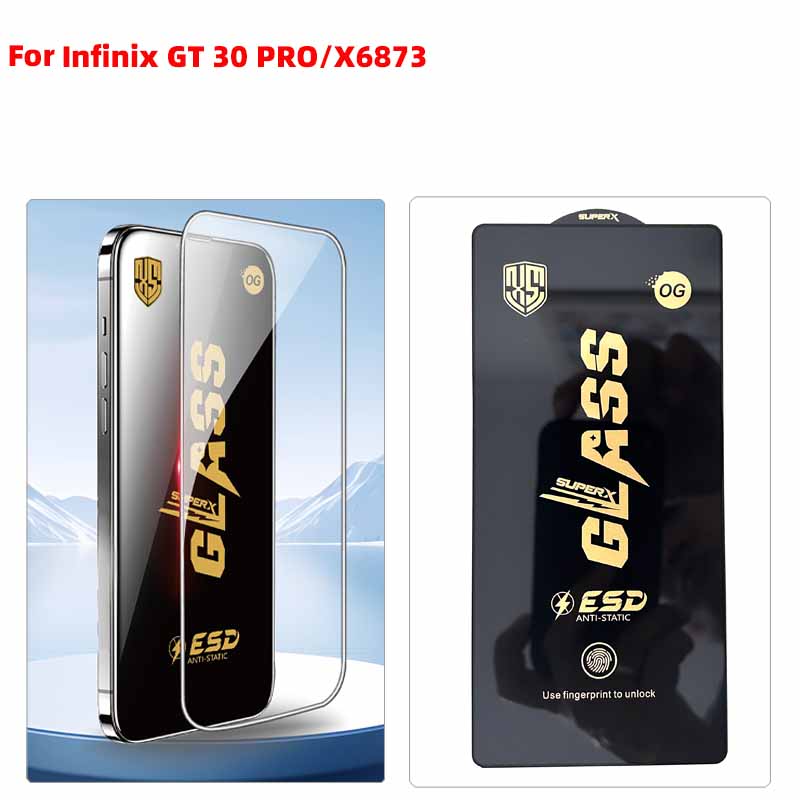 Tempered Glass HD for Infinix GT 10 PRO/X6739/GT 20 PRO/X6871/GT 30 PRO/X6873 10pcs/lot