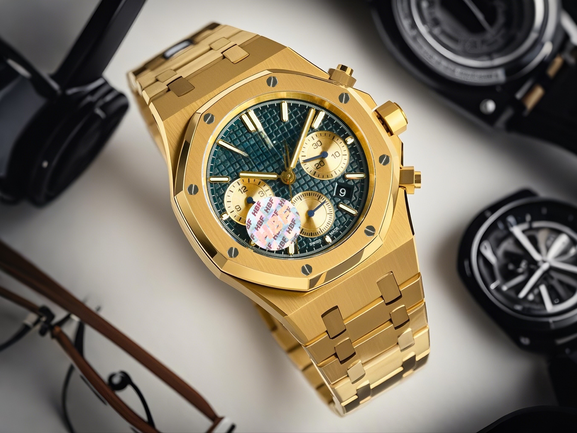 Free shipping designer Factory Direct Sale BESTWIN Men Watch Wristwatch Sun Moon Stars SixHand Men Watch moissanite watch mens watch2025