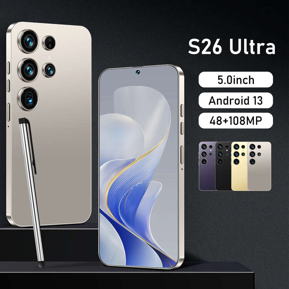 Hot-Selling S26 Ultra Android Smart Large Screen 16+1T Mobile Phone