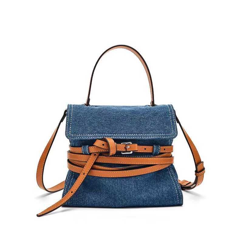 Ladies' handbag - 2025 new single-shoulder small square bag - Compact crossbody bucket bag Z250324