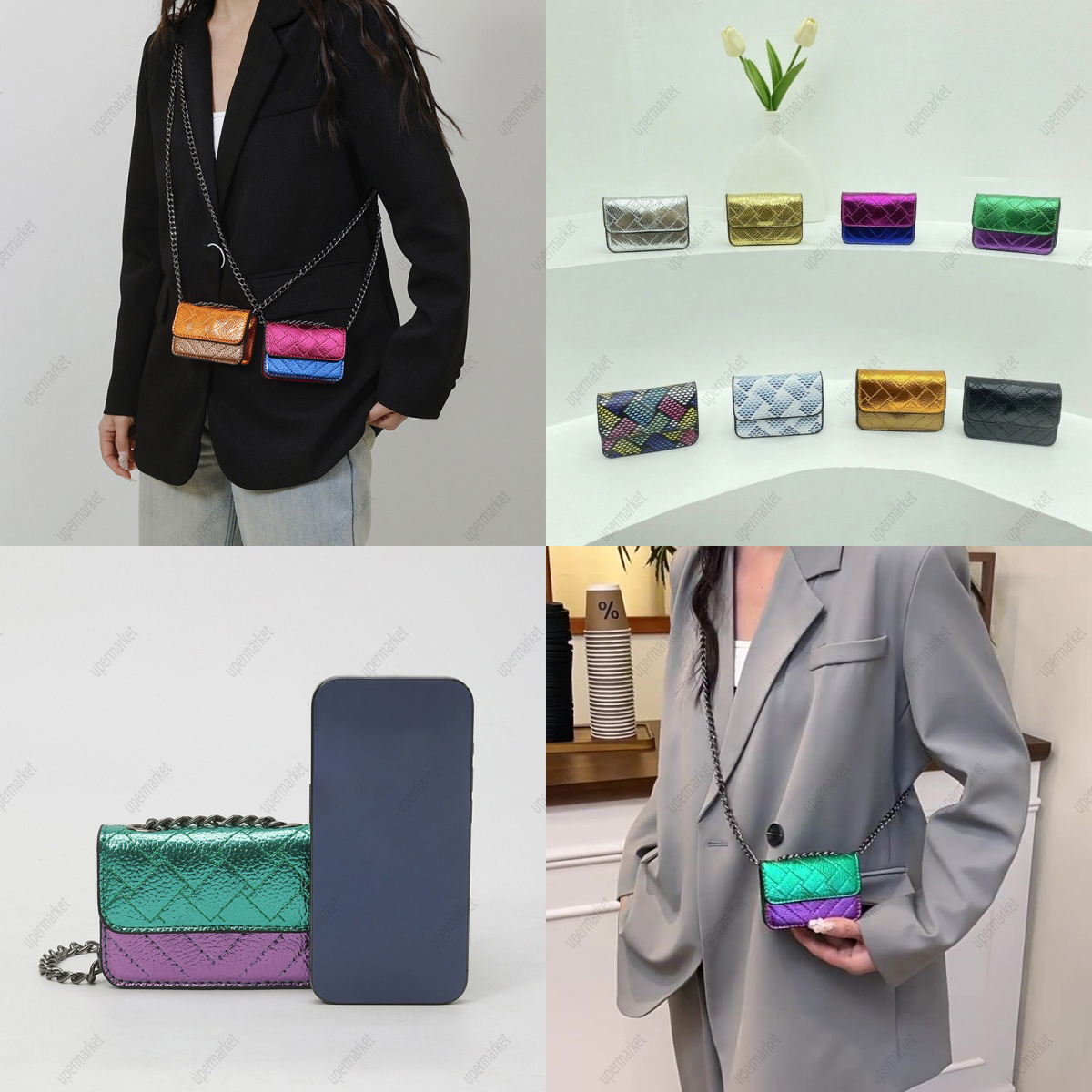 Luxury Shoulder Bags Designer Flap Mini British Style Card Bag Trend Bird Head Bags Fashion Dress Bag 2025 New Small Handbag Hasp Flap Designer Chain Crossbody Purse
