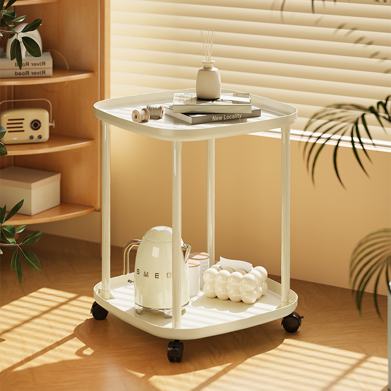 M8311 Storage rack cream style small coffee table home creative sofa side table