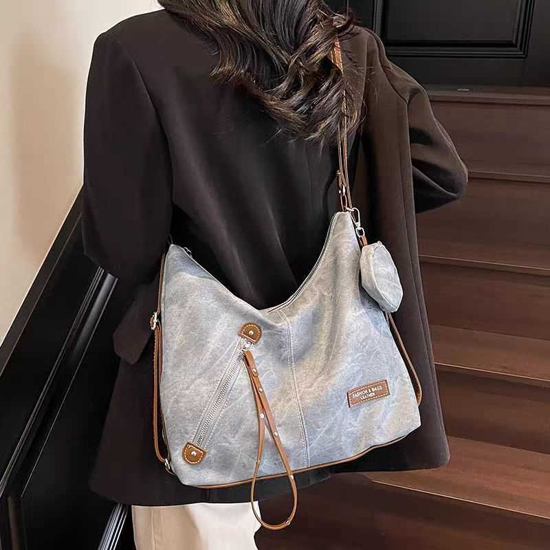 Large-capacity bag for women, 2025 new model, niche single-shoulder tote bag, multi-functional backpack Z250219