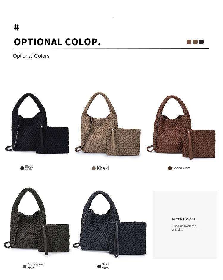 Best Seller Designer Bag 2025 New Handmade Woven Women's Submersible Material Waterproof Large Capacity Single Shoulder Bun Mother Underarm Bag