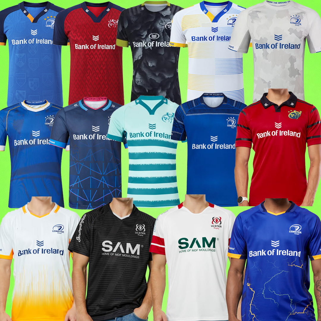2025 2026 Munster City RUGBY Jerseys Leinster LEAGUE Mens national team ULSTER Home Away 25 26 POLO Germanys T-shirt Ireland Red Special Edition S-5XL Training uniform