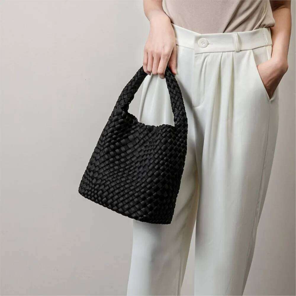 Best Seller Designer Bag 2025 New Handmade Woven Women's Submersible Material Waterproof Large Capacity Single Shoulder Bun Mother Underarm Bag